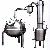 Circular Concentrator For Concentrating And Distilling The Material Liquid In Pharmacy, Chemistry, E