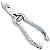 Cuticle Nippers Lap Joint With Barrel Spring