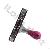 3.5mm 2-in-1 Audio Jacker Stand N Splitter For For Iphone, Ipod, Mp3, Mp4, Other Smart Phones