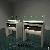 Glass Jewelry Or Watch Display Cabinet