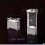 White Colour Jewelry Or Watch Display Showcase And Cabinet