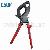 Lk-280 Ratchet Cable Cutter For Shear Copper-aluminum Cables 380mm2 Max