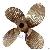 Marine 4 Blade Fixed Pitch Propeller