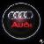 Audi Led Car 3d Logo Laser Lights