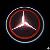 Car Led Meredes-benz Logo Laser Door Lights