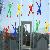 Sticky Wall Walkers, Window Crawler, Wall Climbers Super Man, Tumbling Men, Climb Spiderman