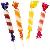 Lollipops 10g Sticks Fruit Flavour Hard Candy