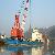 150t Floating Crane Dredger