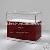 Cherry Red Elegant Jewelry Display Counter With Led Light