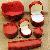 Elegant Jewelry Boxes With Fancy Cherry Red Color