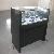 Jewellery Counters In Black Glossy Finish With High Power Led Light