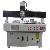 Multipurpose Cnc Router For Plain And Cylinder Wood Working Cc-g1212g