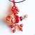 Murano Glass Perfume Bottle Pendant Necklace