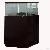 High Quality Black Dull Red Jewelry Display Tower Or Counter With Bright Led Light