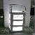 Large Display Space And High Power Led Light Glass Jewelry Display Tower