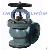 Marine Cast Steel Flanged Angle Stop Valves