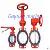 Wafer Type Hand Wheel Midline Butterfly Valve