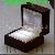 Cherry Red Color Jewelry Led Light Display Box