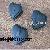 Fancy Heart-shape Clip Ring Display Stand With Pu Surface