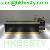 High End Black Half-enclosed Jewelry Displaykiosk With High Power Led Light
