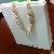 High Glossy White Jewelry Display Stand For Neck And Pendant