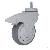 Thread Stem Hospital Bed Caster Wheel With Brake