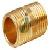 Brass Close Nipple