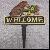 Cast Iron Welcome Sign