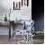 Blue Bone Inlaid Rams Head Chair Set Of 2 Chairs
