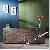 Embossed Brass Metal Sideboard