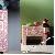 Pink Bone Inlay Two Drawer Bedside Table