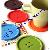 Big Button Coaster