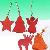 Eco-friendly Laser Cut Christmas Wooden Hang