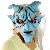 Goat Horn Long Hair Halloween Masquerade Facial Mask