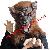 Horrific Wolf Head Cover Halloween Facial Mask