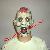 Masquerade Halloween Costume Plastic Mask