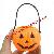 Protable Pumpkin Pot Halloween Decoration