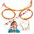 Silly Crazy Glasses Straws