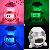 Charming Led Light 7 Color Changing Alarm Clock With Nature Sound