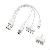 Usb To Lightning 8 Pin / Apple 30pin / Samsung 30pin / Micro Usb 4 In 1 Charging Cable