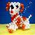 Diy Acrylic Beaded Dog Plastic Beads Animal Figurine