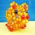 Handicraft Acrylic Beaded Pig Plastic Beads Animal Decoration