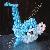 Diy Acrylic Beaded Dolphin Figurine Animal Beaded Gift Decoration