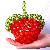 Diy Mid Acrylic Beaded Apple Decoration