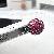 Iphone Rhinestone Strawberry Anti Dust Plug