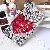 Iphone4 Red Heart Rhinestone Mobile Phone Shell 2012 Fashion Phone Accessories