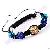 Metal Rhinestone Shamballa Bracelet With Crystal Beads