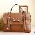 Bowknot Embellished Sweet Style Pink Camel Handbag