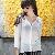 Stylish Style White Sheer Blouse