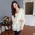 Korean V-collar Leisure Women�s White Blouses